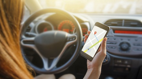 Smartphone als reisgenoot